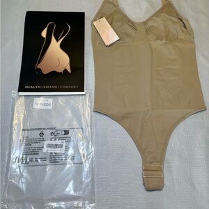 Tan Shapewear Intimates Smooth Elastic Fit